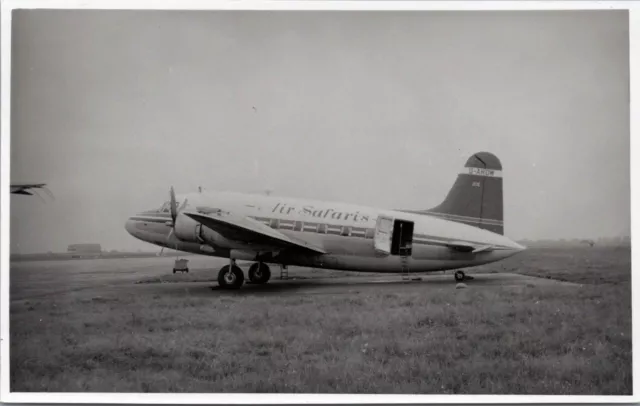 Air Safaris Vickers Viking G-Ahow Vintage Photo