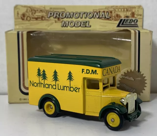 Lledo Promotional Model F.D.M. Northland Lumber Canada Vintage Toys 1983 DieCast