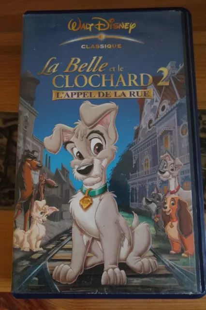 K7 Vhs / Cassette Video -  La Belle Et Le Clochard 2 Walt Disney