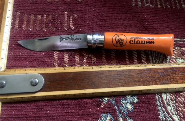 Couteau pliant Opinel ancien La Main Couronnée n°7