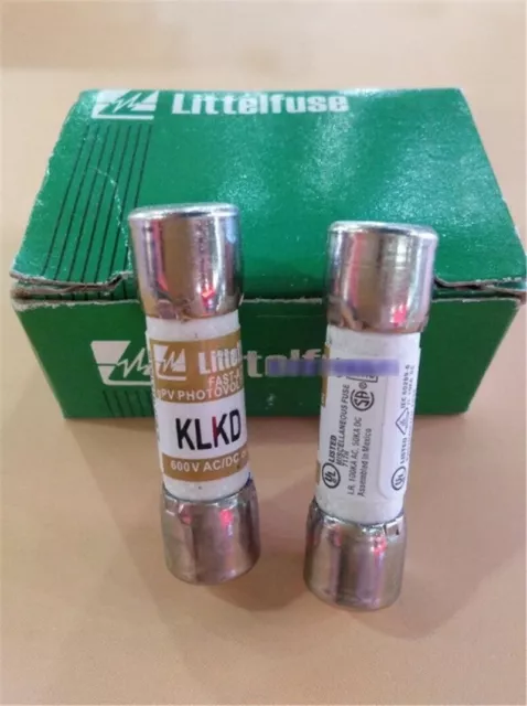 1Pcs Littelfuse Klkd 1 (Klkd 1A) 1 Amp (1A) Midget Fast Acting Fuse 600V uc