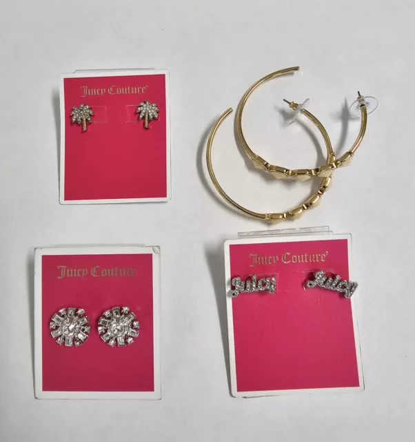 NWOT Juicy Couture Earrings Bundle