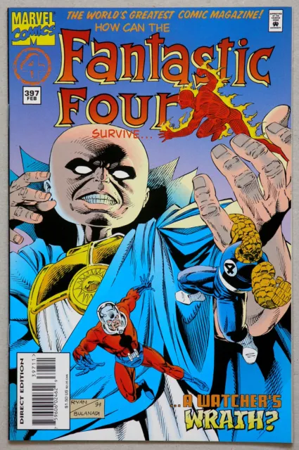 Fantastic Four #397 Vol 1 - Marvel Comics - Tom DeFalco - Paul Ryan