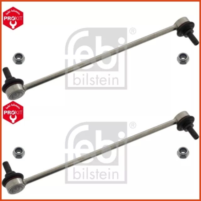 2 x FEBI KOPPELSTANGE PENDELSTÜTZE STABILISATOR SET VORNE FORD MAZDA 3835143