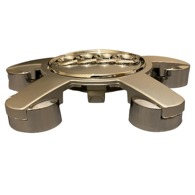 Audi X4 Sliver Lega Centrale Tappo Stella Spider 4F0601165N A3 A4 A5 A6 A7A8 135 Mm 2