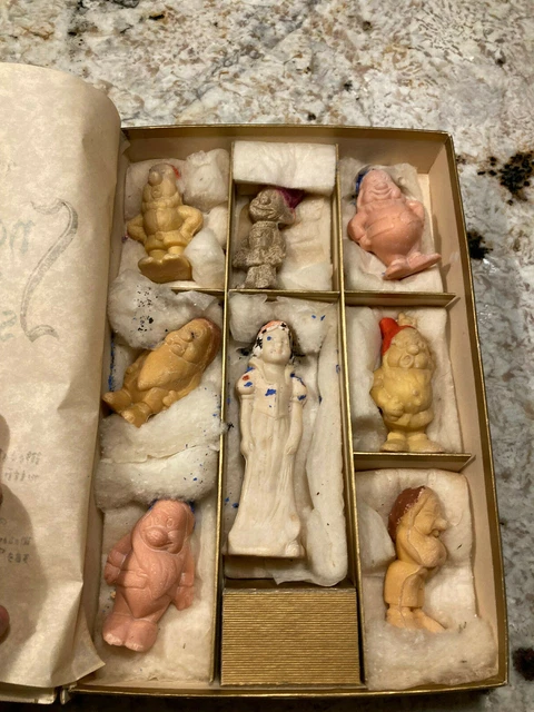 ANTIQUE LIGHTFOOT Schultz DISNEY Snow White The Seven Dwarfs Soap ANTIQUE LIGHTFOOT Schultz DISNEY Snow White The Seven Dwarfs Soap