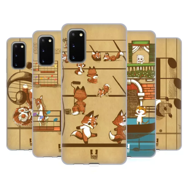 Head Case Designs Partitura Musical Caso Funda De Gel Para Samsung Teléfonos 1