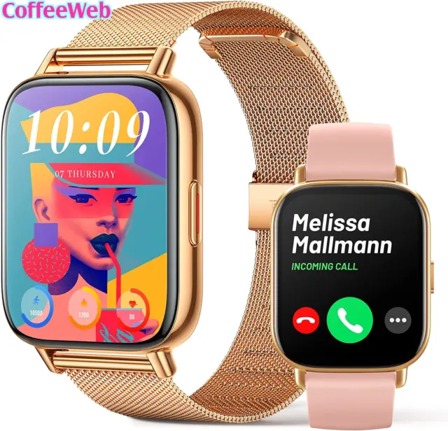 Smartwatch Donna Con Chiamate Orologio Intelligente Android Ios Promemoria Messa