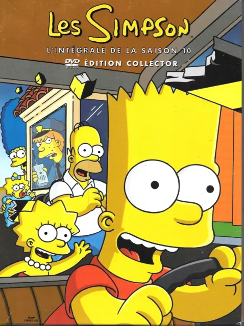 "Les Simpson / L'intégrale de la Saison 10" [Edition Collector / Coffret 4 DVD]