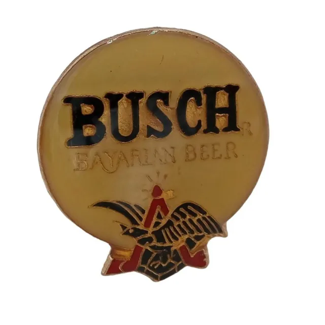 Busch Bavarian Beer Lapel Hat Pin Brooch Vintage Drinking Bar