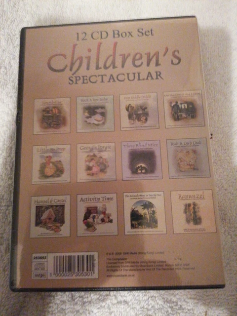CHILDREN'S SPECTACULAR 12 CD Box Set. Songs Stories & Nursery Rhymes. £ ...