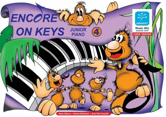 Encore on Keys Junior Piano Level 4-Accent Publishing