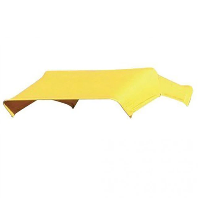 3-Bow Tractor Canopy Replacement Cover 48" 10 oz. Duck Canvas - Yellow