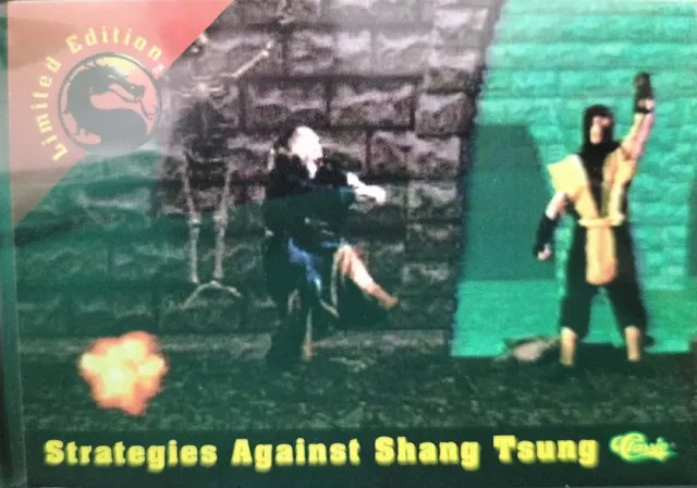 Mortal Kombat / Shang Tsung ! Billet Million Dollar US! Mk Video Game Film