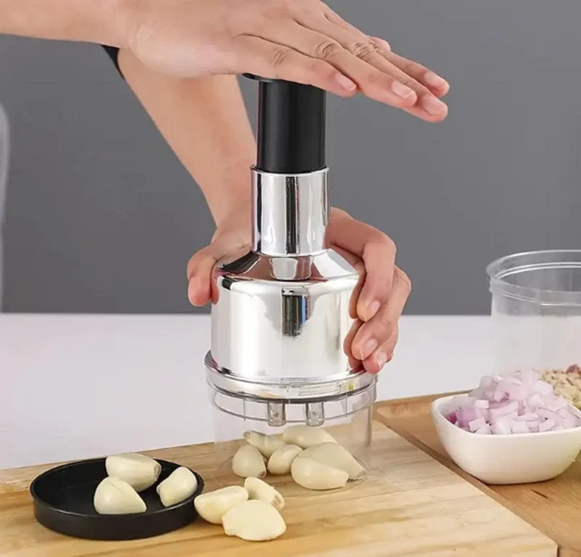 manual-hand-press-garlic-onion-chopper-vegetable-food-chopper-processor