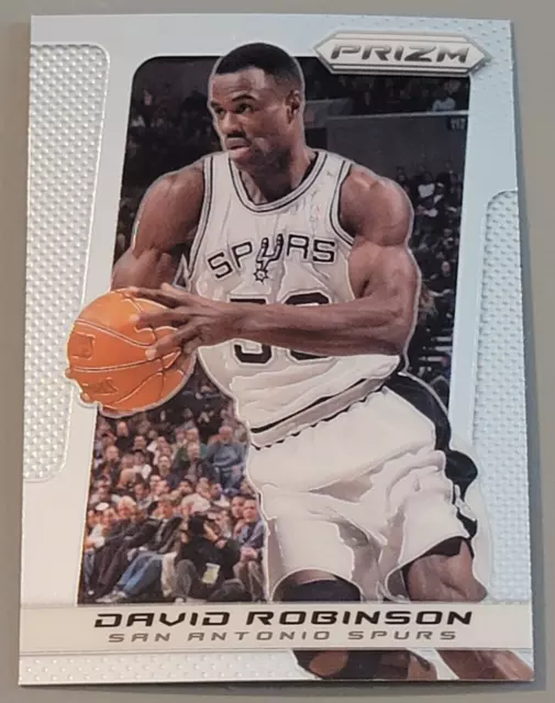 2013-14 Panini Prizm Basketball, Base Card #226 DAVID ROBINSON   Spurs