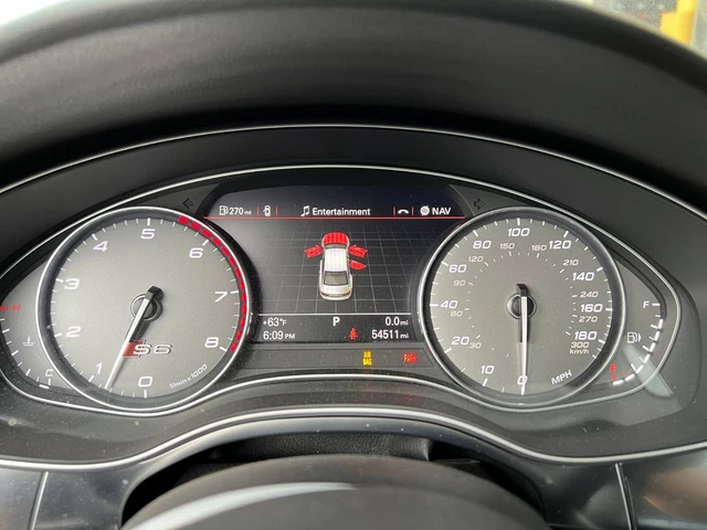 INSTRUMENT CLUSTER SPEEDOMETER Assembly Oem 54K 2013 Audi A6 S6 C7 4.0L ...