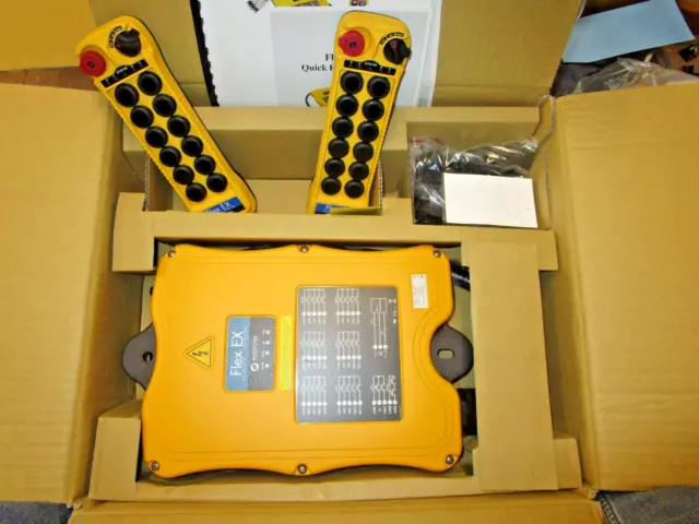 NEW Magnetek Flex-12EX Overhead Crane Hoist Radio Remote Control system