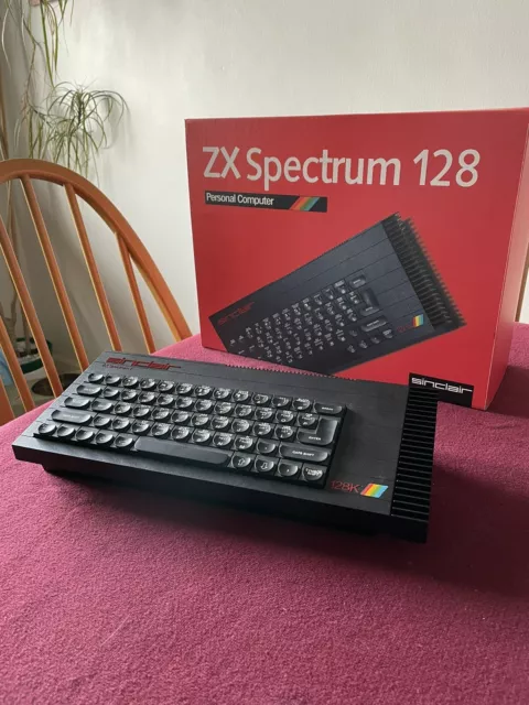 Sinclair Zx Spectrum 128 'Toastrack' - Tested 100% Vgc