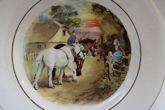 Vintage Decorative Plate Kirklands Embassy Ware Etruria England