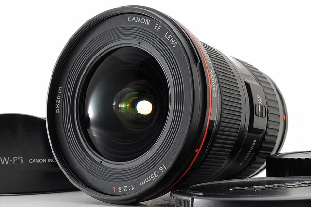 Mint w/ Hood Canon EF 16-35mm F/2.8 F2.8 L II USM  From Japan
