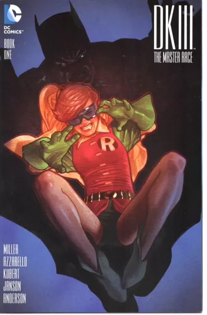 Dark Knight III (3) The Master Race #1 Adam Hughes FP Variante Inc Atom # 1