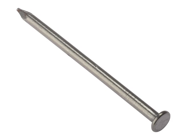 Forgefix Round Head Nail Bright Finish 100mm Bag of 250g FORRH100B250