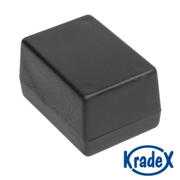 Contenitore Plastico Nero Con Pannelli Laterali  - Krade X