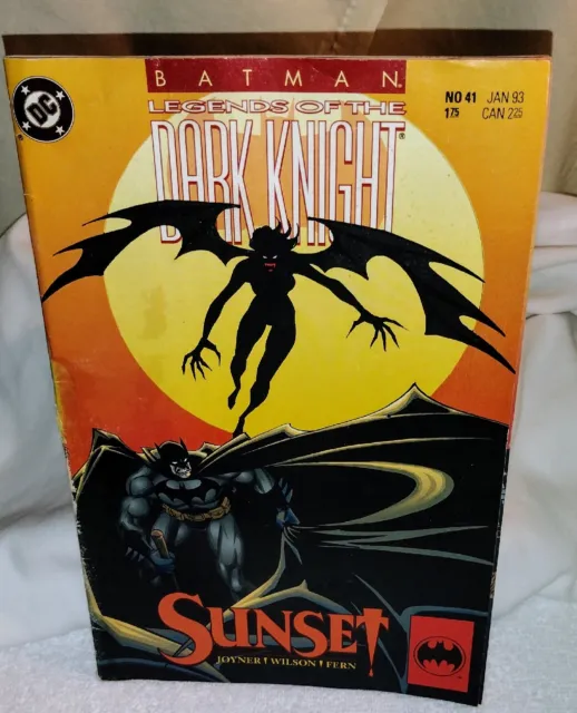 Batman Legends Of The Dark Knight #41 Sunset 1993 Mike Mignola NM