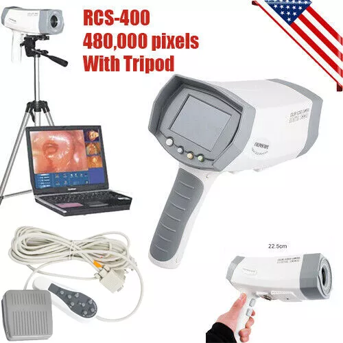 Digital Video Electronic Colposcope  Clear Camera RCS-400+Software+Tripod CE