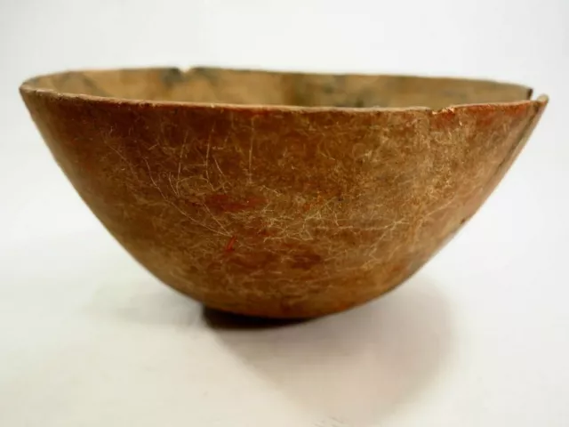 Large Prehistoric HoHokam Plain Ware pottery bowl 800-1400 AD NAA-381 2