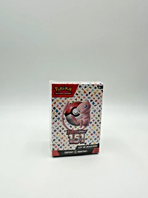 Pokémon Display x10 Lots de 6 boosters 151 EV3.5 – Pokémonshop