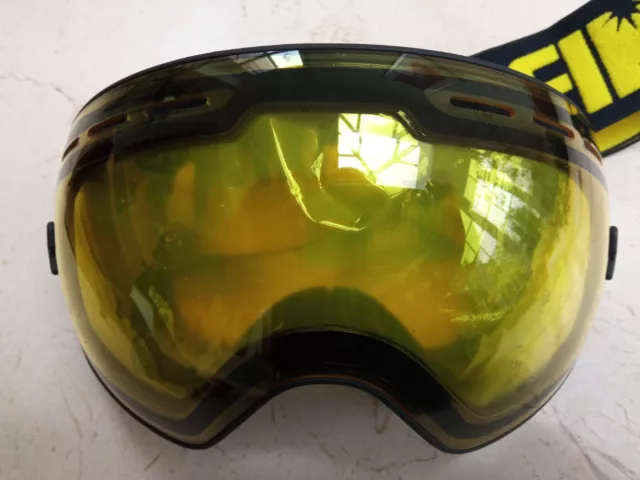 ski/snowboard goggles, Natfire, double layer, yellow lens, Anti-Fog, UV400, S1