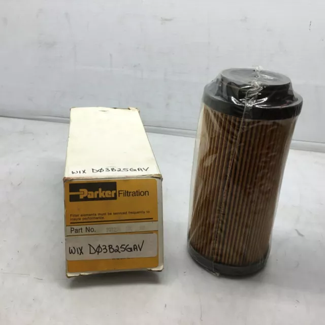 Parker Hydraulic Filter 907234  (WIX D03B25GAV)