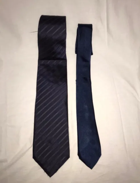 Cravatta  da uomo, Dolce & Gabbana  2 pz, colore blu , in seta