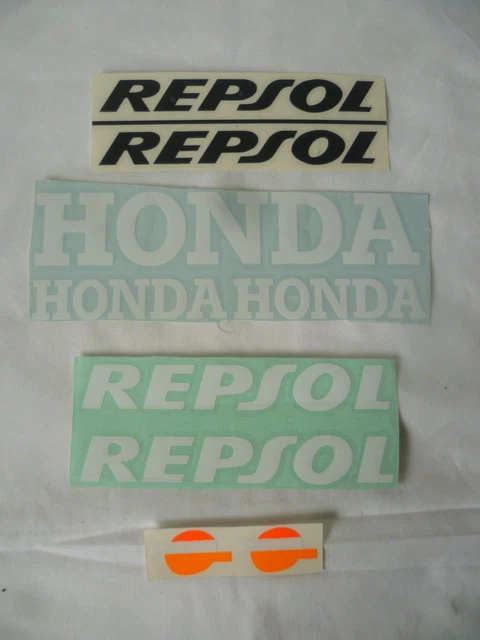 Job Lot 9 x Repsol Honda Racing Motorcycle Decals Stickers CBR RR - LOOK!