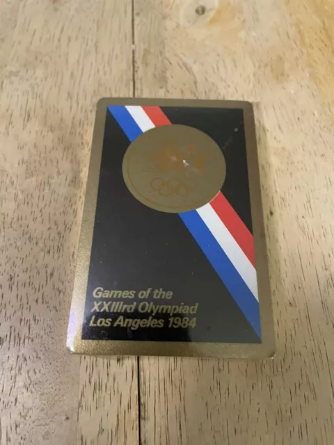 Vintage 1984 Los Angeles Olympics Playing Cards Deck Brand NEW Sealed