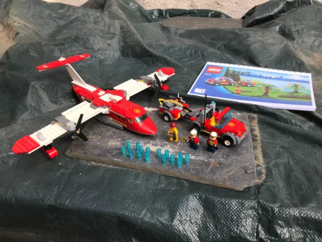 Lego City Fire Plane Ref 4209 vintage