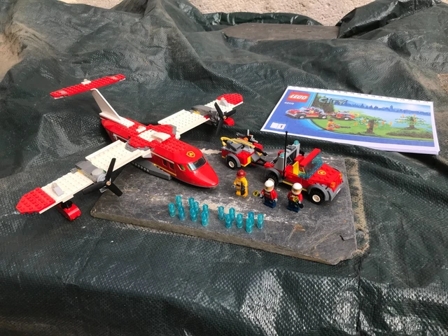 Lego City Fire Plane Ref 4209 vintage