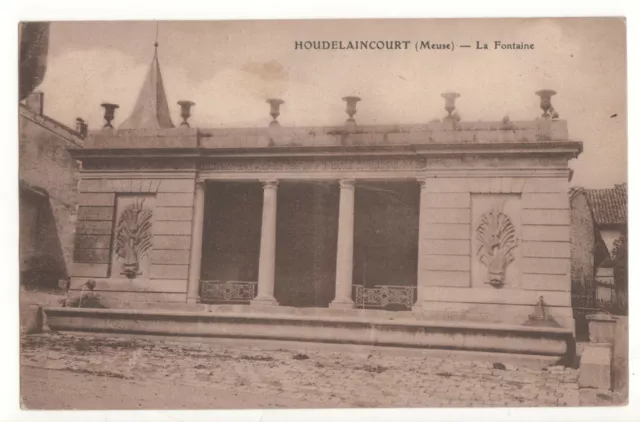 Cpa - Houdelaincourt (55) - La Fontaine - Écrite Le 08-08-1925