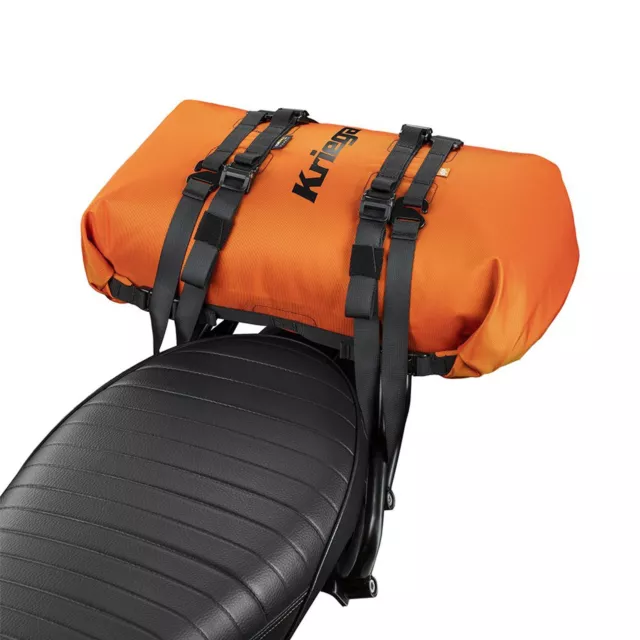 Motorrad Hecktasche wasserdicht - Kriega Rollpack 40 Liter - orange