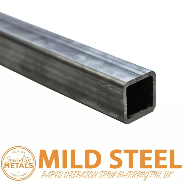 20mm x 20mm x 2mm MILD STEEL ERW BOX SECTION SQUARE HOLLOW 100mm to 2M LENGTHS