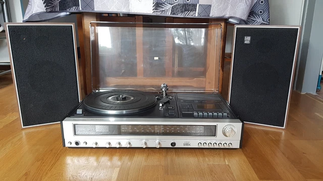 Vintage Schneider (Philips) Stereo Sound Project A-Series 6984 ampli hi-fi tuner