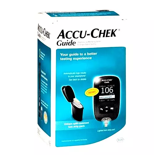 Guía Accu-Chek - KIT Sistema de Monitoreo de Glucosa en Sangre - Totalmente Nuevo - SELLADO