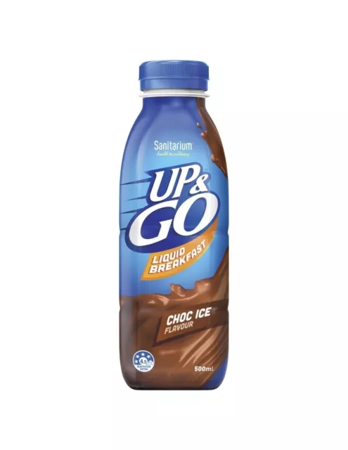 Up & Go Chocolate Bottle 500ml x 12