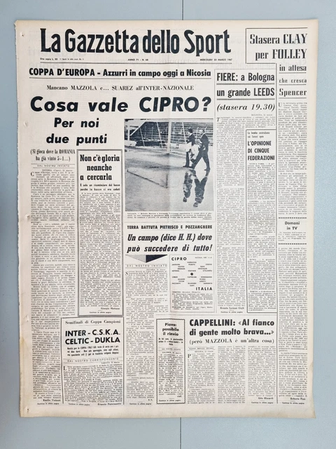 Gazzetta Del Sport 16 De Abril De 1970 Celtic Glasgow-Leeds 2-1 - Inter