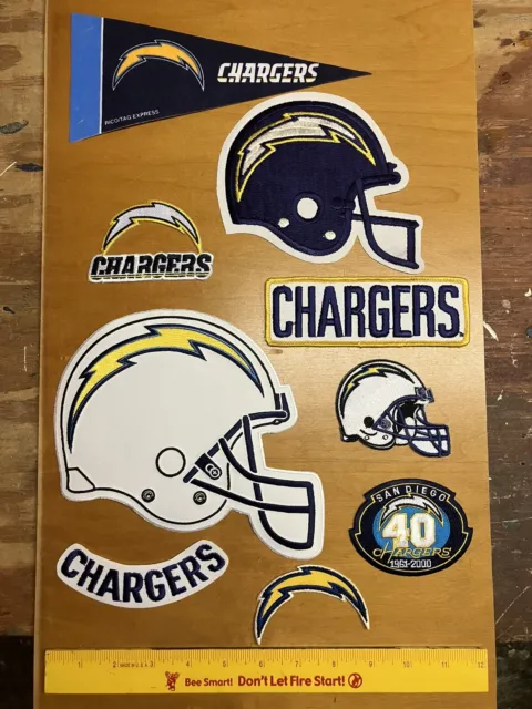 NFL SAN DIEGO CHARGERS Embroidered Patches with Banner