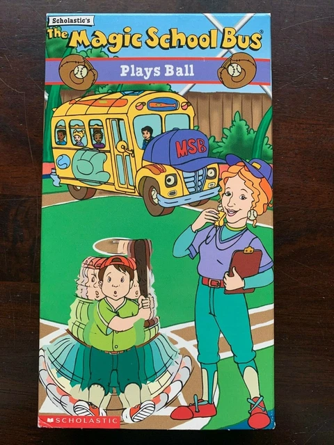 THE MAGIC SCHOOL Bus PLAYS BALL Scholastic VHS Kids Educational Cartoon ...