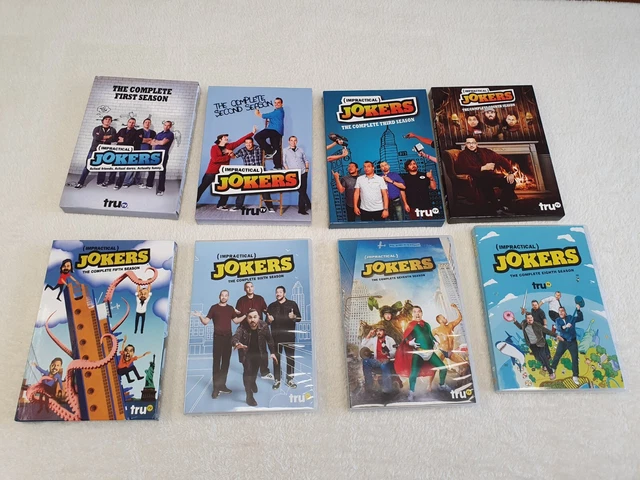 IMPRACTICAL JOKERS COMPLETE Series Bundle Set Seasons 1-8 DVD 24-Discs