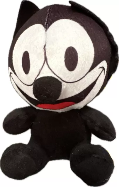 NWT FELIX THE CAT Toy Factory Dreamworks Animation 7" Stuffed Big Head Plush